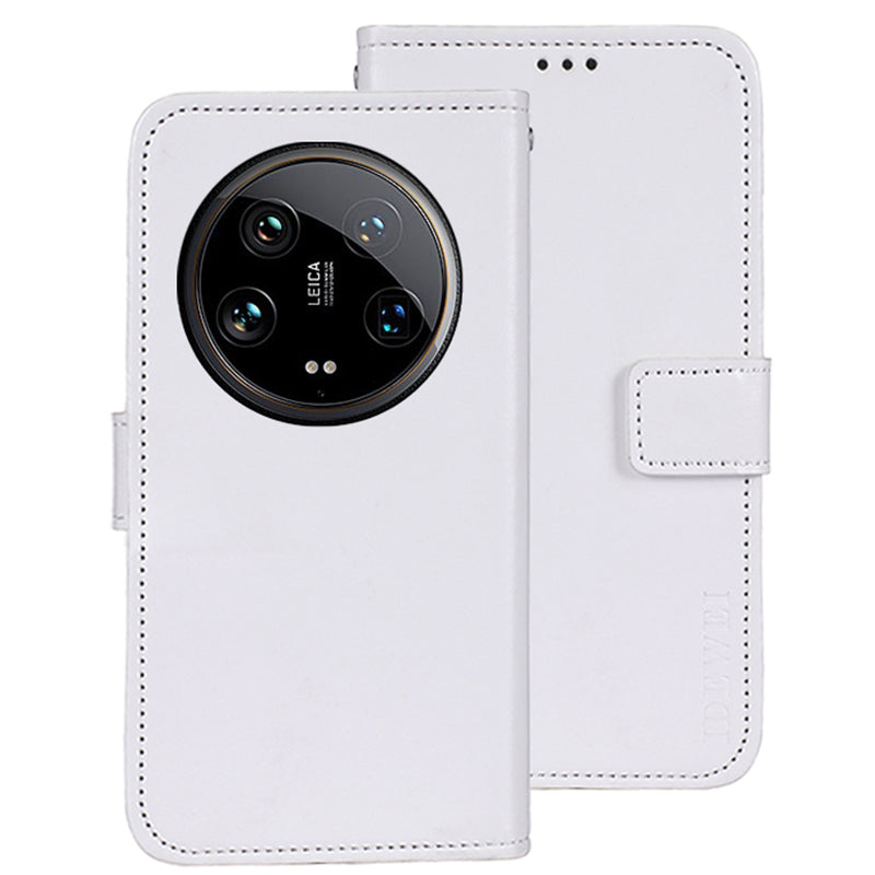 IDEWEI For Xiaomi 14 Ultra Case Flip Leather Phone Wallet Cover Crazy Horse Texture IDEWEI For Xiaomi 14 Ultra Case Flip Leather Phone Wallet Cover Crazy Horse Texture